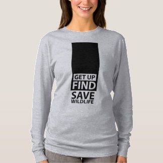 T-shirt Sauvez la faune Chemises de femmes