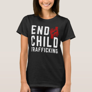T-shirt Sauvez la lutte contre la traite des enfants Arrêt