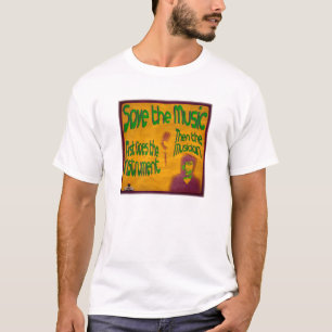 T-shirt Sauvez la musique par Tyler