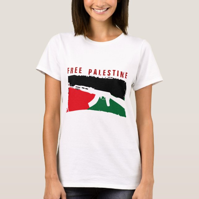 T-shirt Sauvez la Palestine (Devant)
