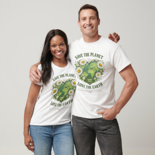 T-shirt Sauvez La Planète Aimez La Terre   ÉcoEnvironnemen