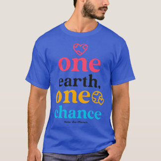 T-shirt Sauvez La Planète Jour des terres Environnementali