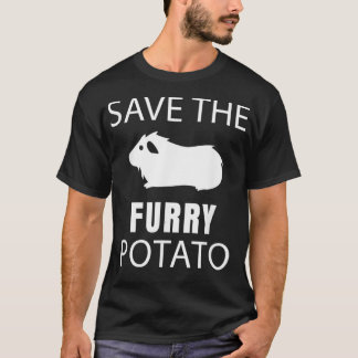 T-shirt Sauvez la pomme de terre fourrure Cochon de Guinée