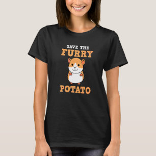 T-shirt Sauvez la pomme de terre fourrure Guinée Pochon Ha