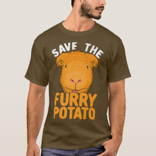 T-shirt Sauvez la pomme de terre fourrure Guinée porc