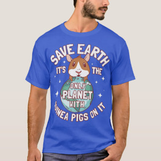 T-shirt Sauvez la Terre Guinée porc