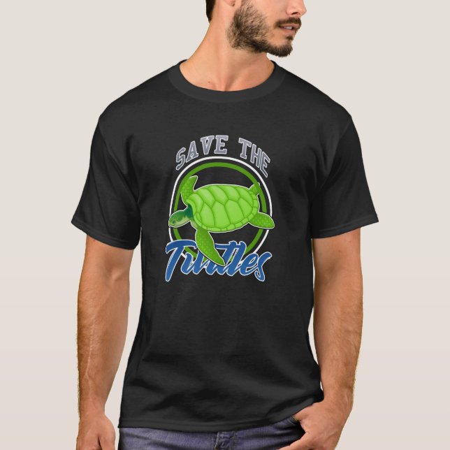 T-shirt Sauvez le cadeau animal d'animaux de slogan de (Devant)