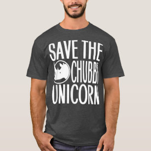 T-shirt Sauvez Le Chubby Unicorn Rhino Lover & Gift