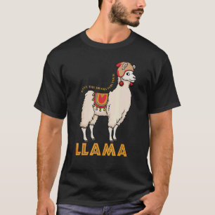 T-shirt Sauvez Le Drame Pour Votre Llama Cute Animal 1