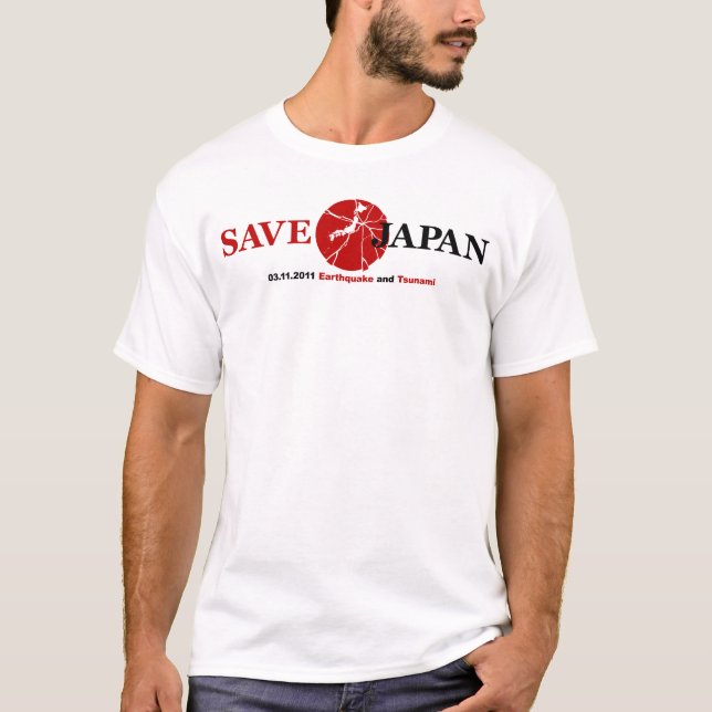 T-SHIRT SAUVEZ LE JAPON (Devant)