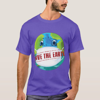 T-shirt Sauvez le Jour des terres Planète chaque jour 51èm