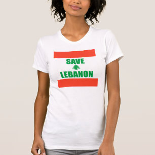 T-shirt Sauvez le Liban