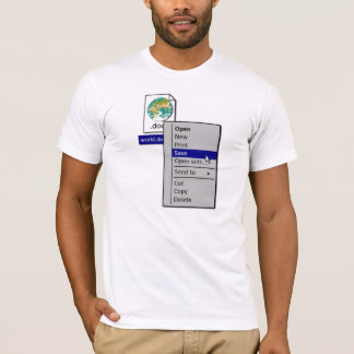 T-shirt Sauvez le monde !
