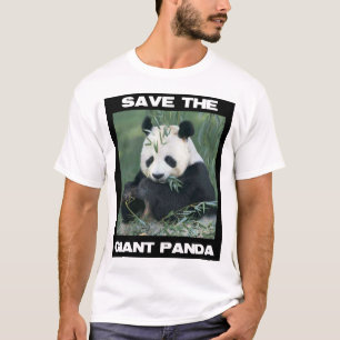 T-shirt Sauvez le panda géant