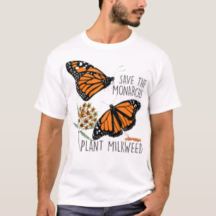 T-shirt Sauvez Le Plante Des Monarques Certains Milkweed B