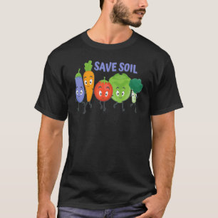 T-shirt Sauvez Le Sol Faites Un Engagement Pour Le Réchauf