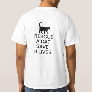 T-shirt Sauvez les 9 vies