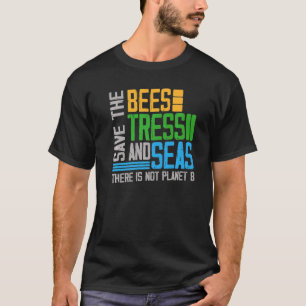 T-shirt Sauvez Les Abeilles Et Les Mers Écologistes Cot