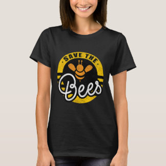 T-shirt Sauvez les abeilles Terre Lover Planet Beekeeper B