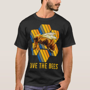 T-shirt Sauvez Les Abeilles Vols D'Insecte Grand Groupe Ab
