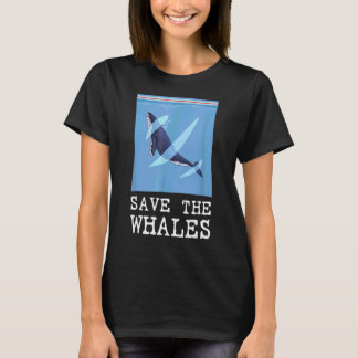 T-shirt Sauvez Les Baleines Conservation Bag Whale Conserv