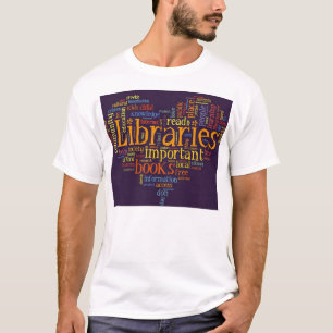 T-shirt Sauvez les bibliothèques