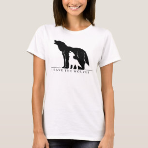T-shirt Sauvez les loups (le ver blanc.)