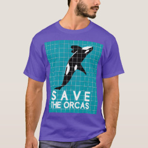 T-shirt Sauvez Les Orcas Tueur Baleine Panda De Mer 4