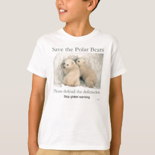 T-shirt Sauvez les ours blancs
