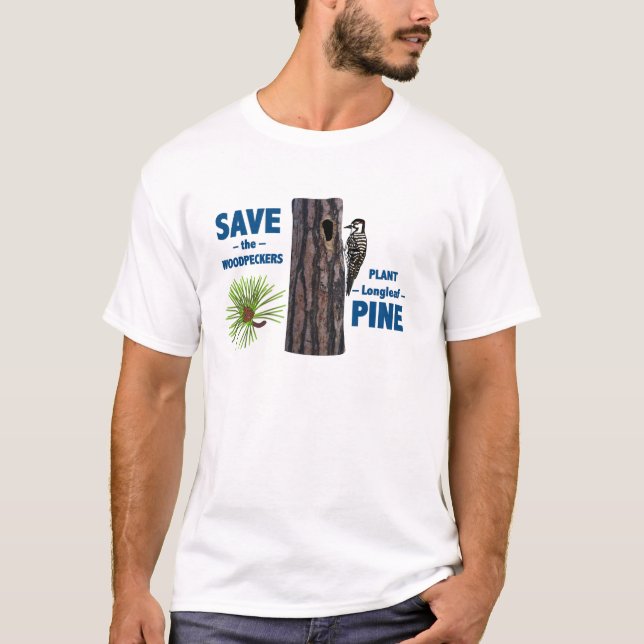 T-shirt Sauvez les piverts ! (Devant)