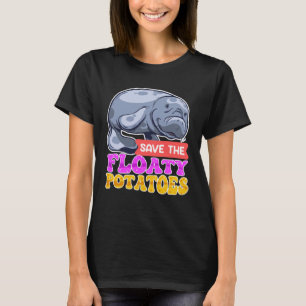 T-shirt Sauvez les pommes de terre flottantes Soins De l'e