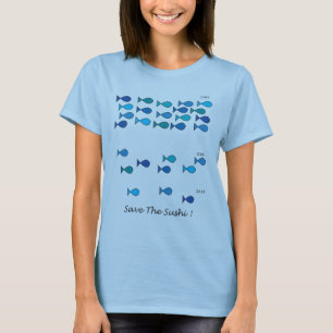 T-shirt Sauvez les sushi