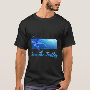 T-shirt Sauvez les tortues marines