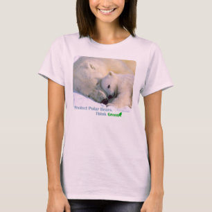 T-shirt Sauvez l'ours blanc