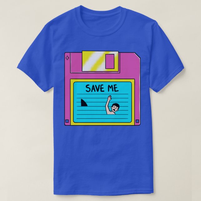 T-shirt Sauvez-moi (Design devant)