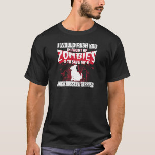 T-shirt Sauvez mon cadeau Jack Russell Terrier Halloween F