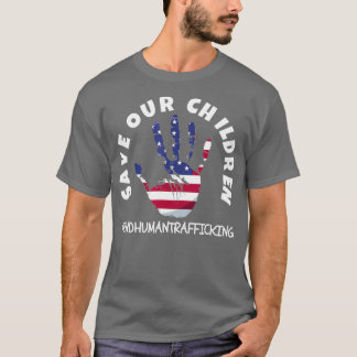 T-shirt Sauvez nos enfants pour les patriotes