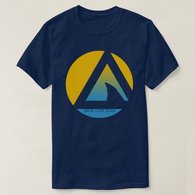 T-shirt sauvez nos tricircles de mers (Design devant)