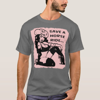 T-shirt Sauvez un cheval à cheval Sey FB Amis d'USAPatriot