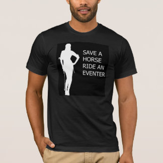 T-shirt Sauvez un tour de cheval un Eventer