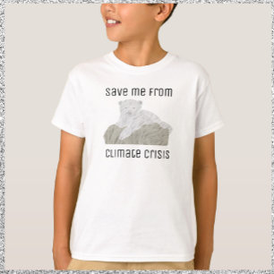 T-shirt Sauvons les ours polaires