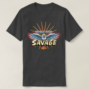 T-shirt Savage World Tour X-23 Cosplay X23 Laura Kinney