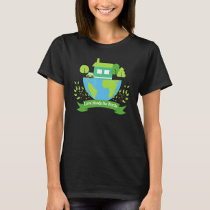 T-shirt Save Earth Planet Day De l'environnement Day Love 