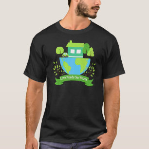 T-shirt Save Earth Planet Day De l'environnement Day Love