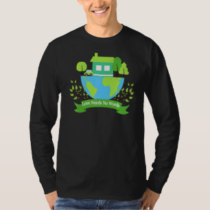 T-shirt Save Earth Planet Day De l'environnement Day Love 