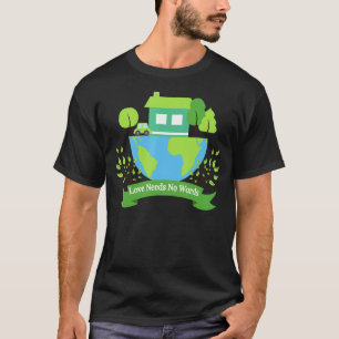 T-shirt Save Earth Planet Day De l'environnement Day Love 
