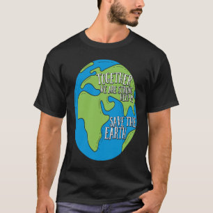 T-shirt Save Jour des terres Green Planet Activist Strik