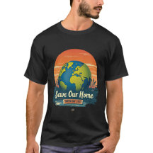 Save Our Home - Jour des terres 2025 T-Shir écolog