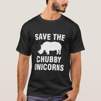 T-shirt Save The Chubby Unicorns