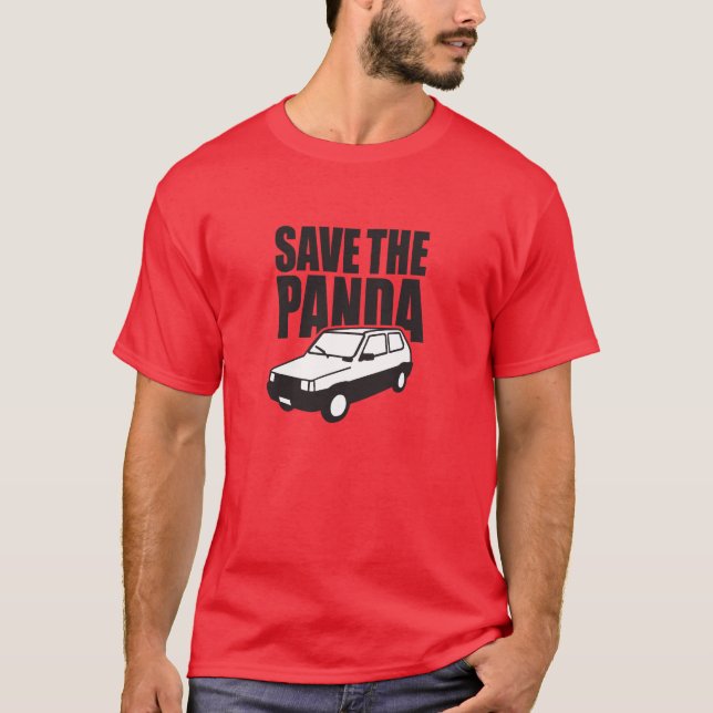 T-shirt Save the Panda (Devant)